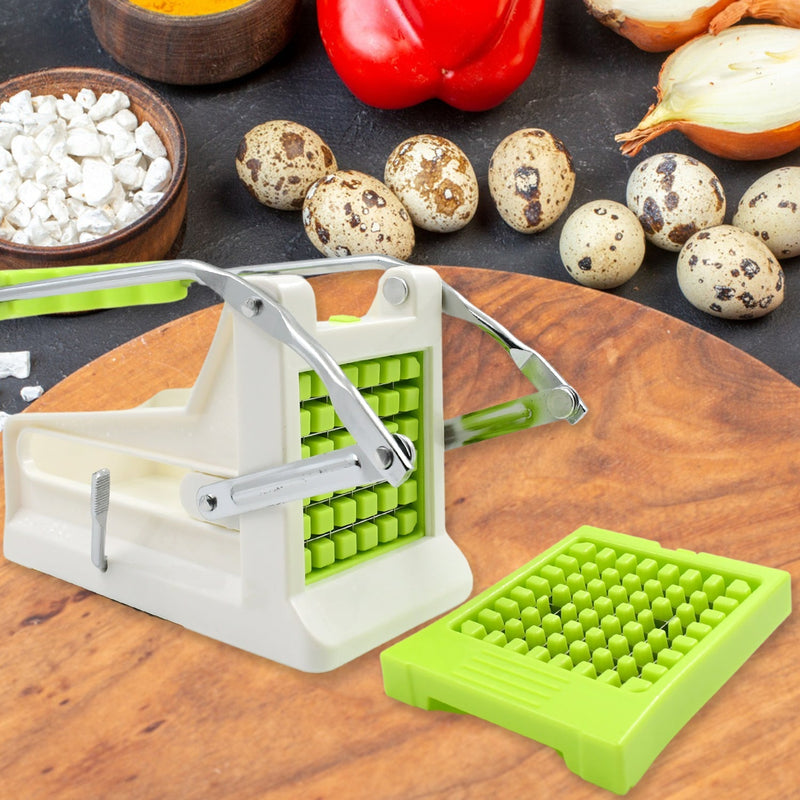 French Fry Cutter – Stainless Steel Vegetable Slicer
