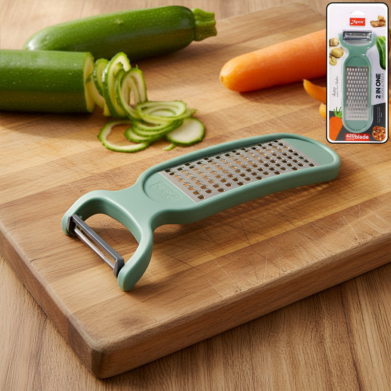Vegetable Peeler – 2-in-1 Peeler & Grater Tool