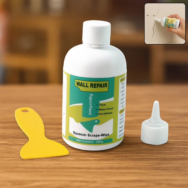 Wall Crack Repair Cream – 280g Tube with Scraper